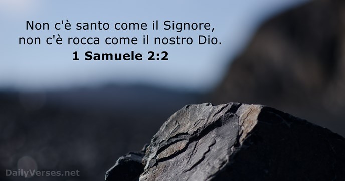 1 Samuele 2:2