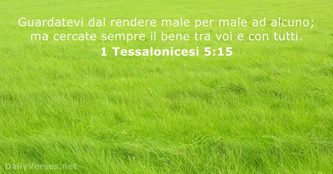 1 Tessalonicesi 5:15