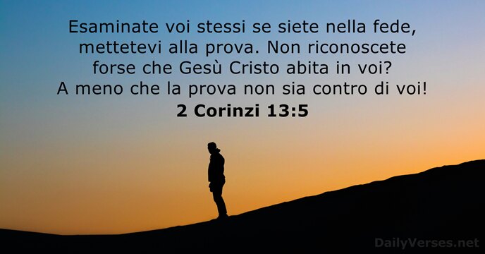 2 Corinzi 13:5