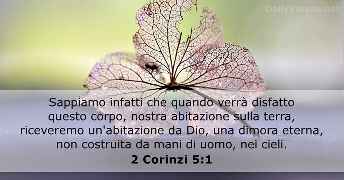 2 Corinzi 5:1