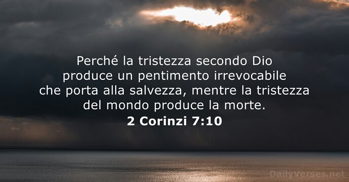 2 Corinzi 7:10