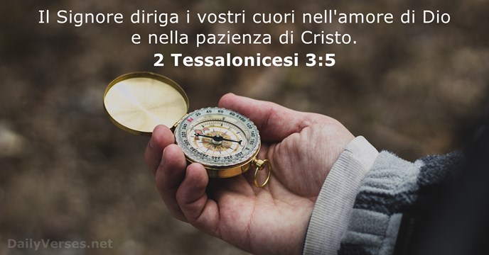 2 Tessalonicesi 3:5