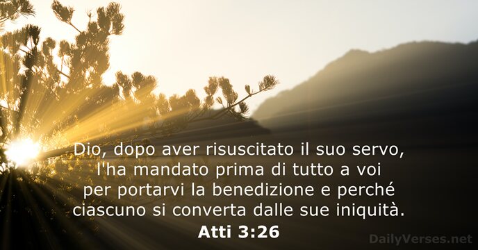 Atti 3:26