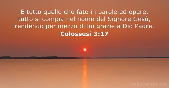 Colossesi 3:17