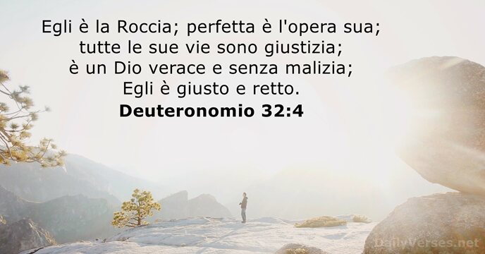 Deuteronomio 32:4