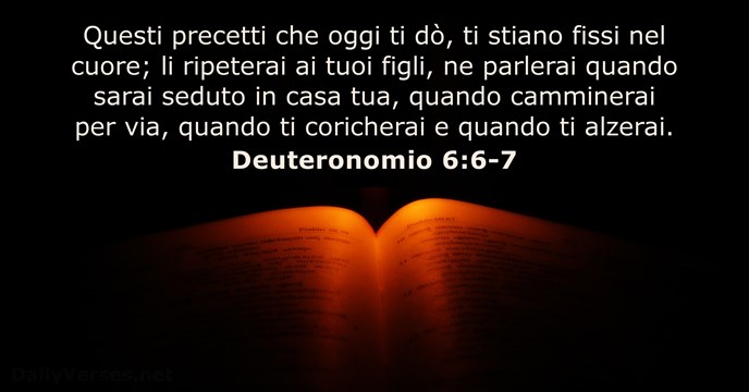 Deuteronomio 6:6-7