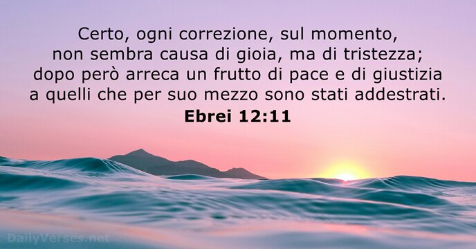 Ebrei 12:11