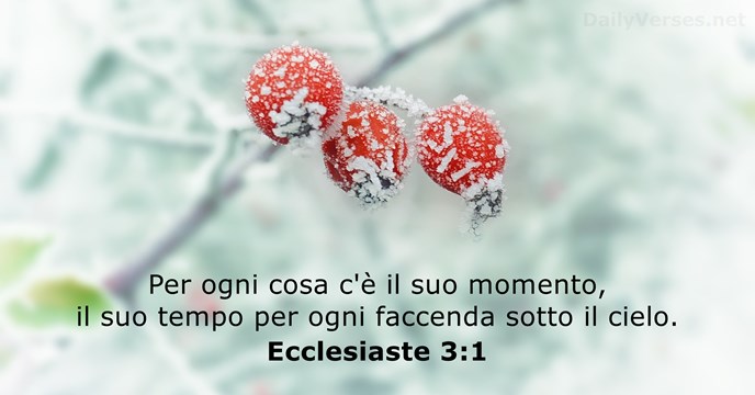 Ecclesiaste 3:1
