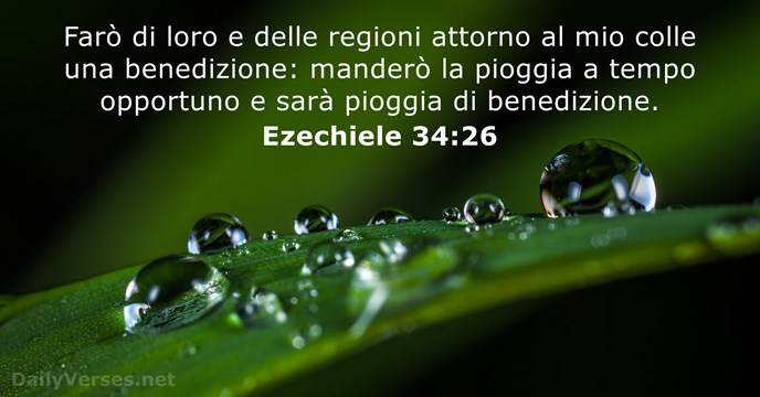 Ezechiele 34:26