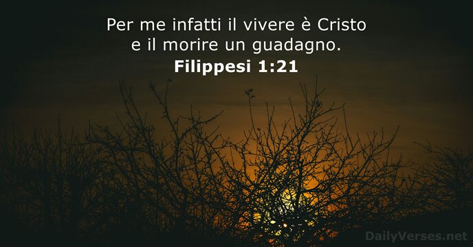 Filippesi 1:21