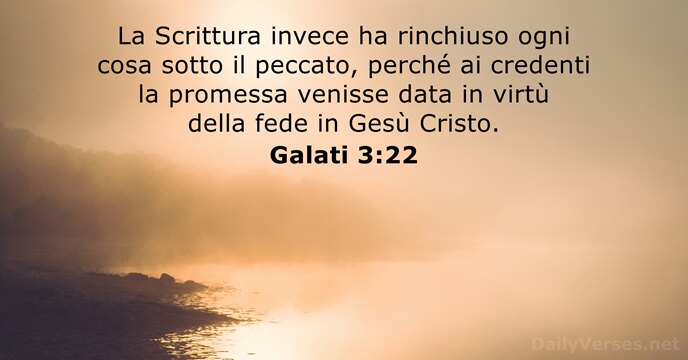 Galati 3:22