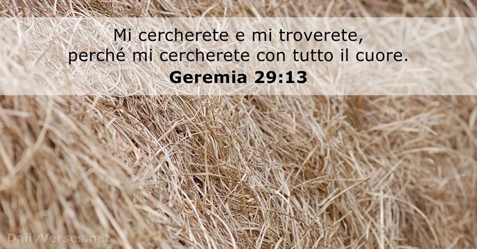 Geremia 29:13