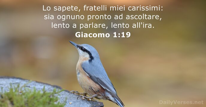 Giacomo 1:19