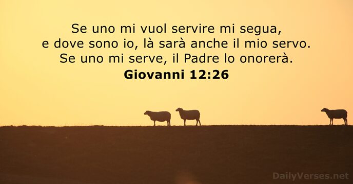 Giovanni 12:26