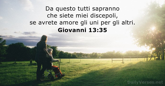 Giovanni 13:35