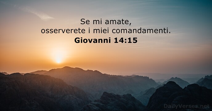 Giovanni 14:15