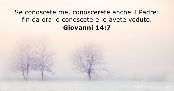 Giovanni 14:7