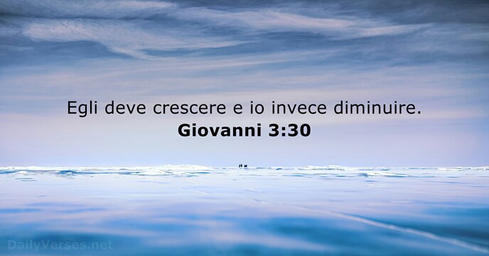 Giovanni 3:30