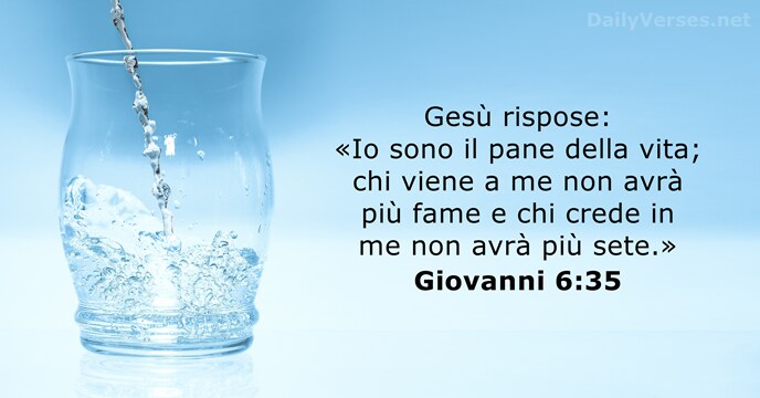 Giovanni 6:35