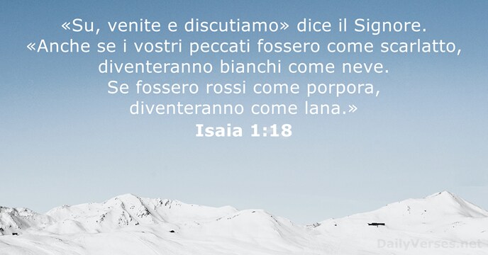 Isaia 1:18