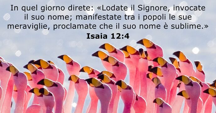 Isaia 12:4