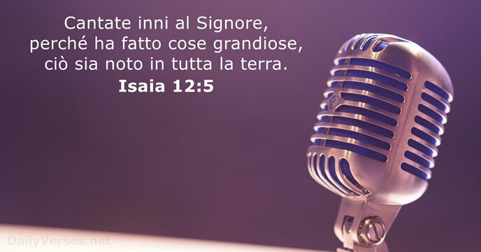 Isaia 12:5