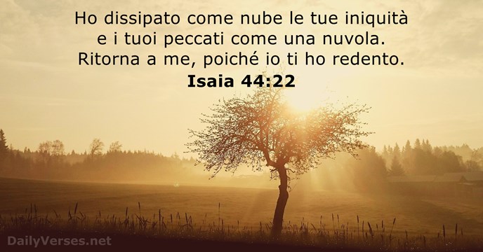 Isaia 44:22