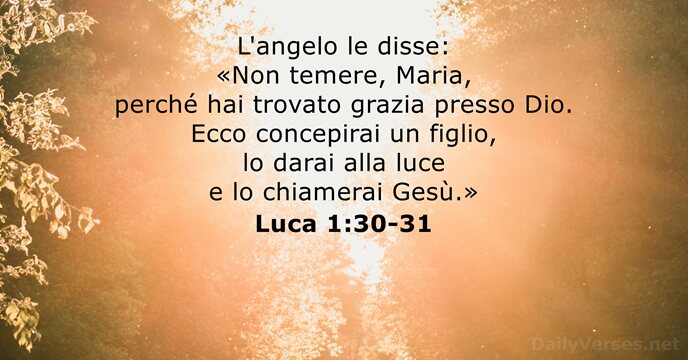 Luca 1:30-31
