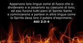 Atti 2:3-4