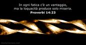 Proverbi 14:23