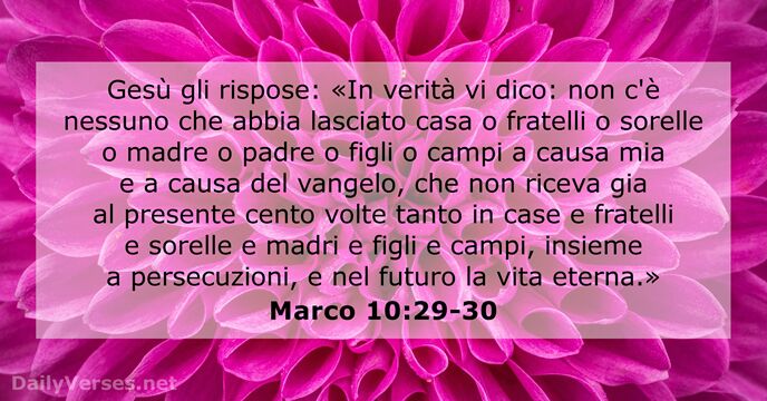 Marco 10:29-30