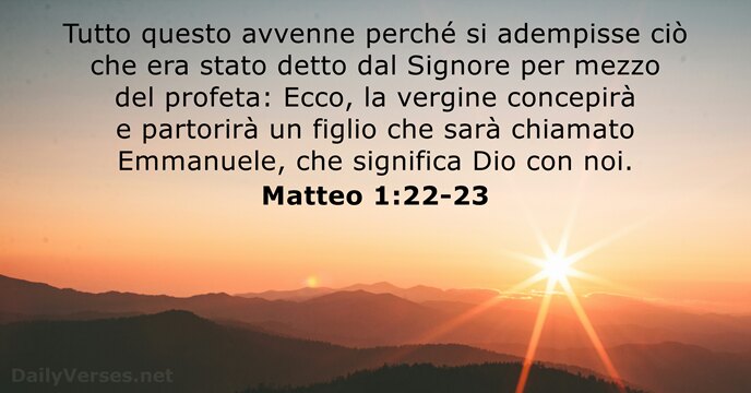 Matteo 1:22-23