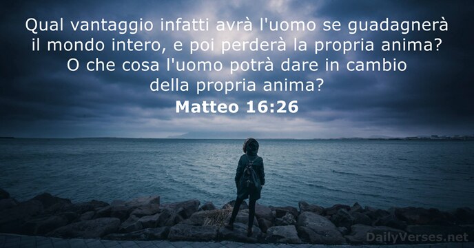 Matteo 16:26