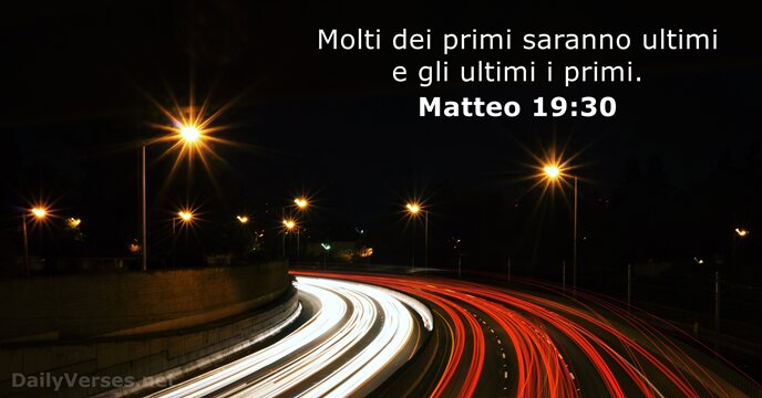 Matteo 19:30