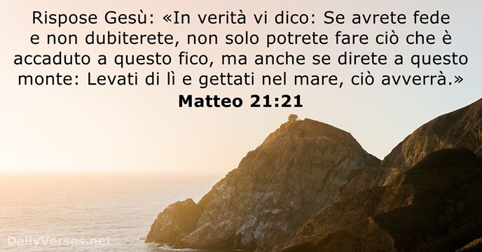 Matteo 21:21
