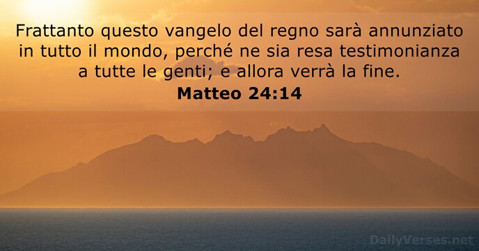 Matteo 24:14