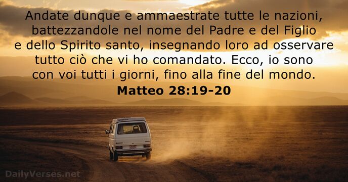 Matteo 28:19-20