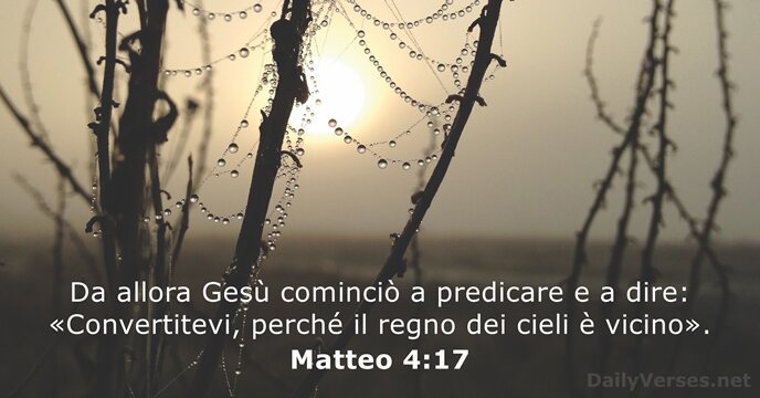 Matteo 4:17
