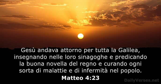 Matteo 4:23