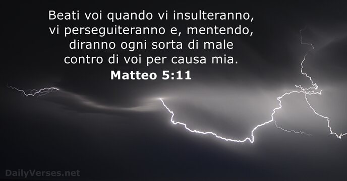 Matteo 5:11