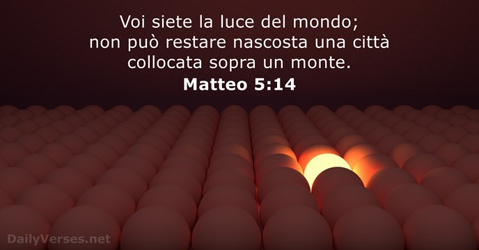 Matteo 5:14