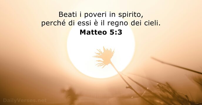 Matteo 5:3