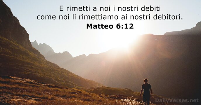 Matteo 6:12