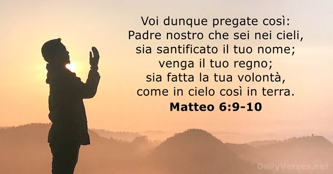 Matteo 6:9-10