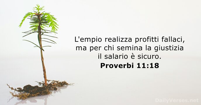 Proverbi 11:18