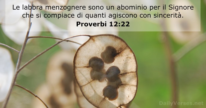 Proverbi 12:22