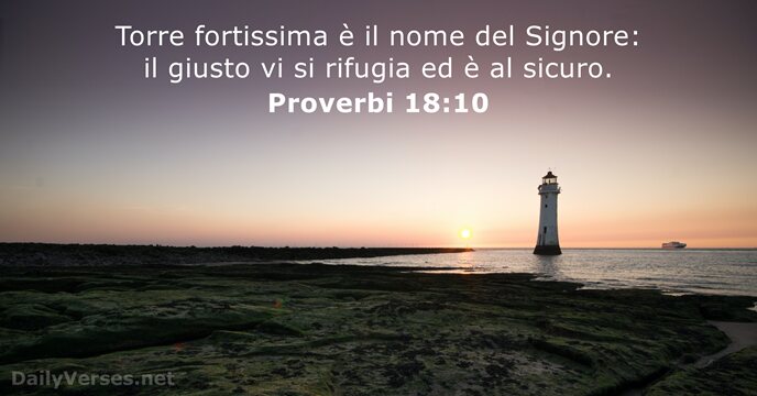 Proverbi 18:10