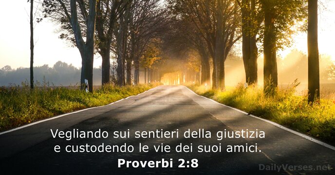 Proverbi 2:8