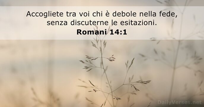 Romani 14:1