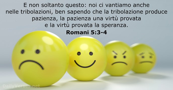 Romani 5:3-4